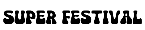 Super Festival Font Image