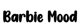 Barbie Mood Font Image