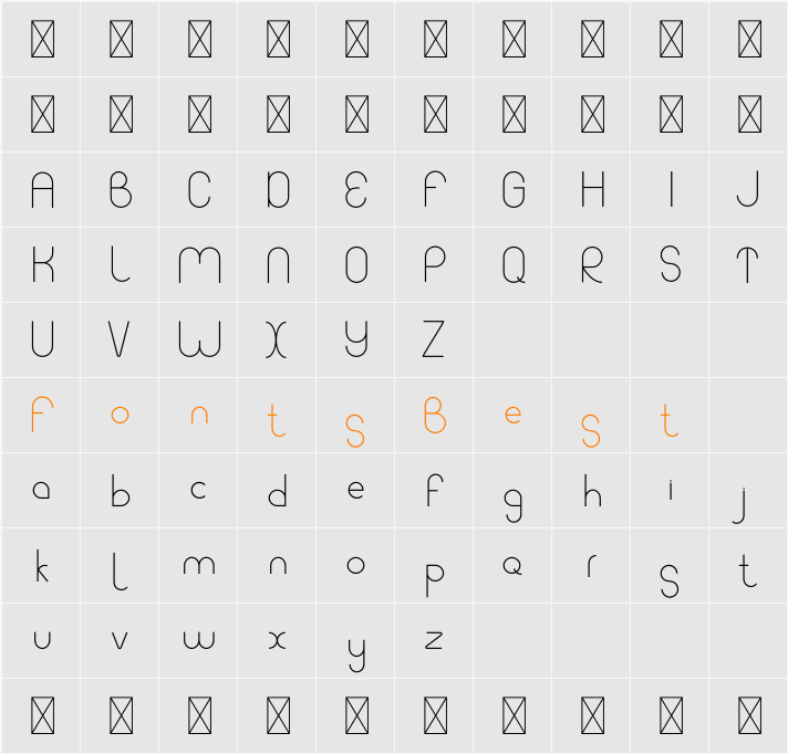 Raloth Character Map