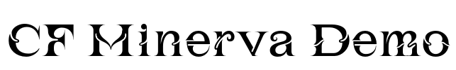 CF Minerva Demo Font Image