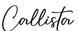 Callista Font Image