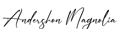 Andershon Magnolia Font Image