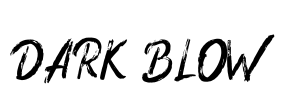 Dark Blow Font Image