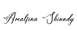 Amalfina Shinndy Font Image