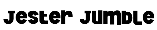Jester Jumble Font Image
