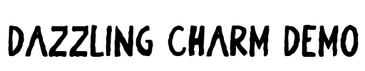 Dazzling Charm DEMO Font Image