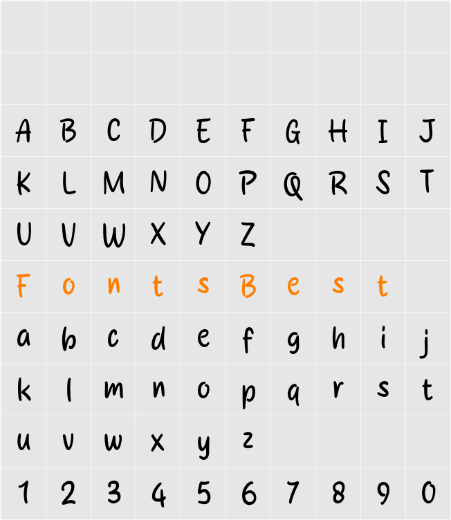 Bilyon Host Character Map