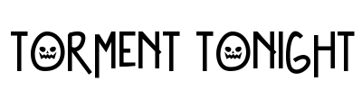 Torment Tonight Font Image