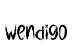 Wendigo Font Image