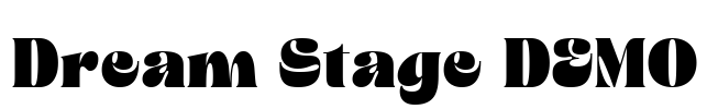 Dream Stage DEMO Font Image
