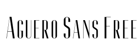 Aguero Sans Free