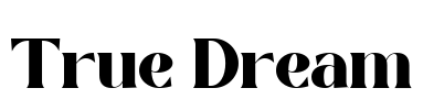 True Dream Font Image