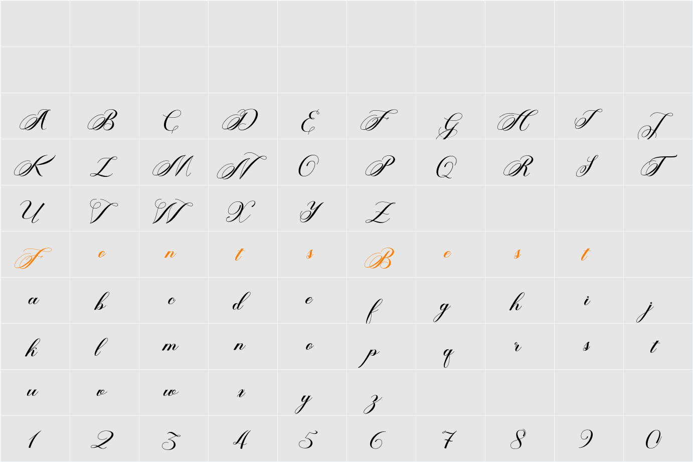 Aleycha Character Map