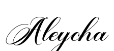 Aleycha Font Image