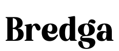 Bredga Font Image