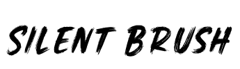 Silent Brush Font Image