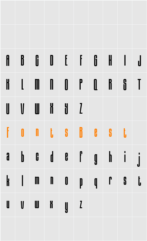 Albercio Demo Character Map