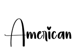 American Font Image