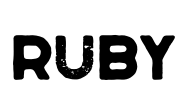 Ruby Font Image