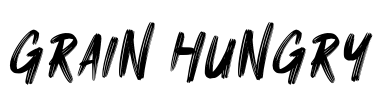 Grain Hungry Font Image