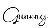 Gunong Font Image
