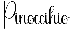 Pinoccihio Font Image