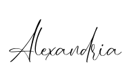 Alexandria Font Image