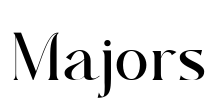 Majors Font Image