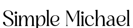 Simple Michael Font Image