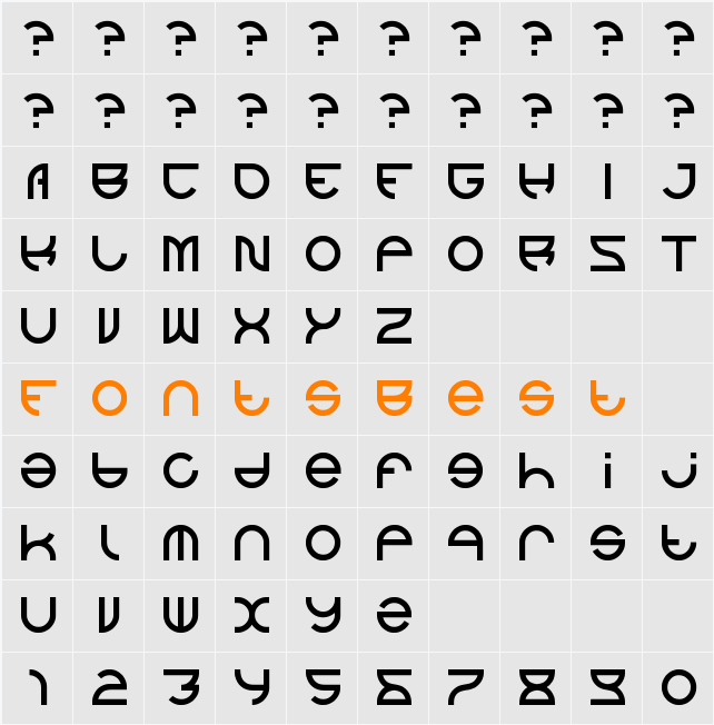 alexey Character Map