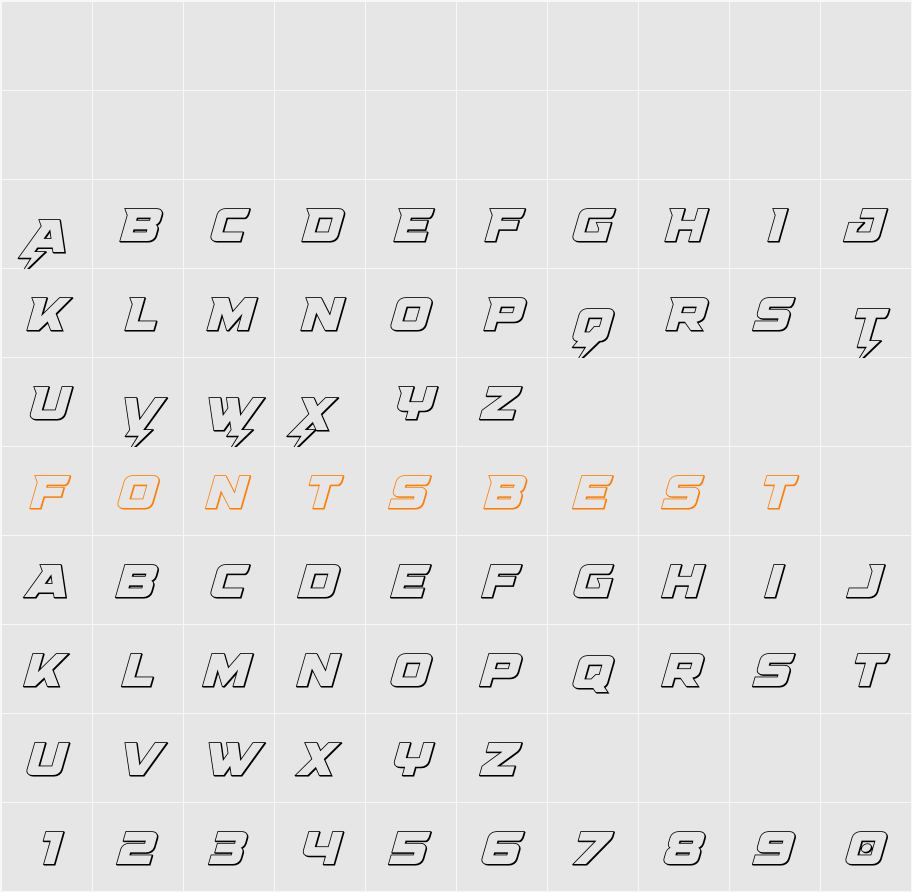 Supercharge 3D Character Map
