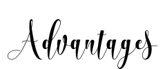 Advantages Font Image