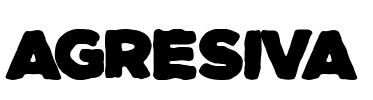 Agresiva Font Image