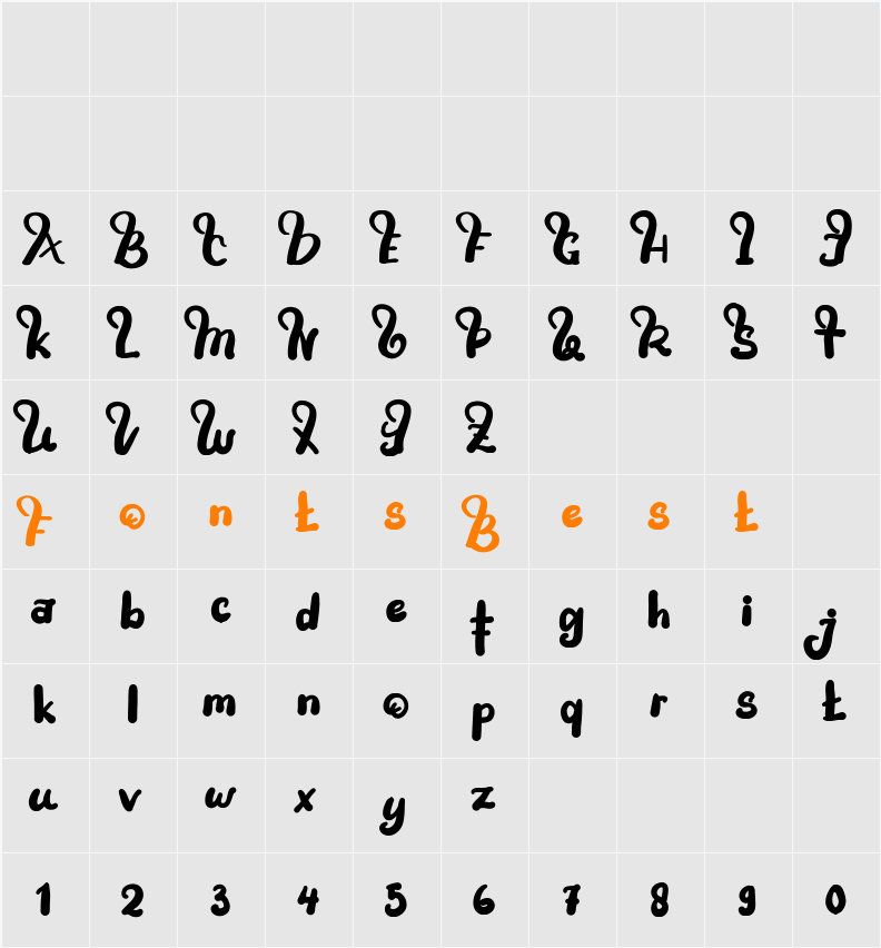Kunakisisa Character Map