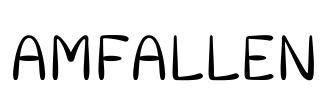 Amfallen Font Image