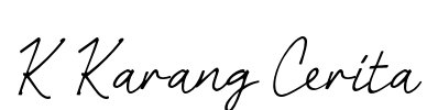 K Karang Cerita Font Image