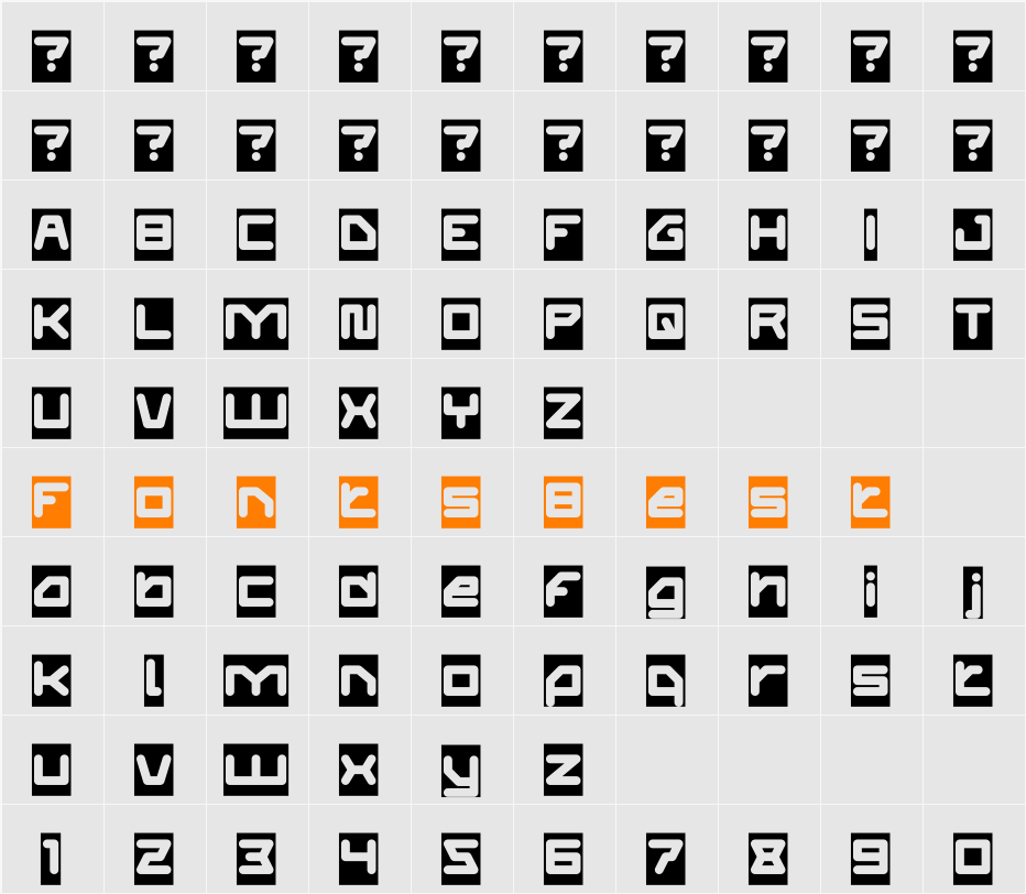 ATHLETIC-Inverse Character Map