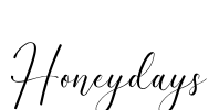 Honeydays Font Image