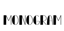 Monogram Font Image