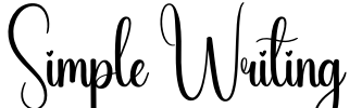 Simple Writing