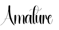 Amature Font Image