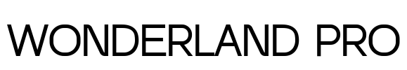 WONDERLAND PRO Font Image