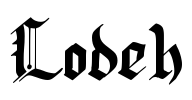 Lodeh Font Image