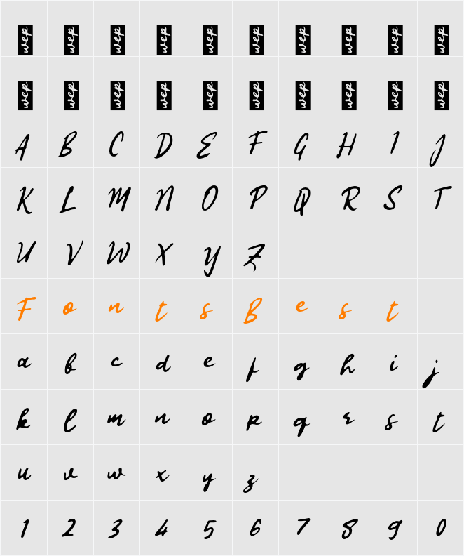 L Latisya Humaira Character Map