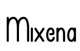 Mixena Font Image