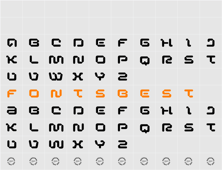 Maveric Character Map
