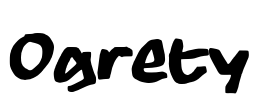 Ogrety Font Image