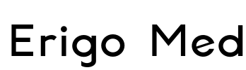 Erigo Med Font Image
