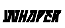 WHAPER Font Image