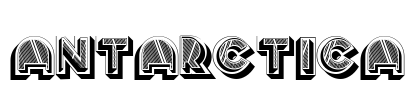 Antarctica Font Image
